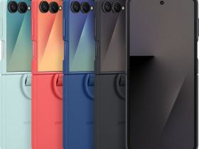 Чехол Samsung Ring Case для Z Flip7 красный