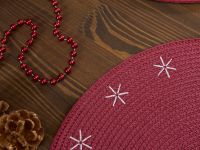 Набор плейсматов Снежинка/Snowflake