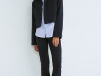 Расклёшенные брюки для девочек, Синий