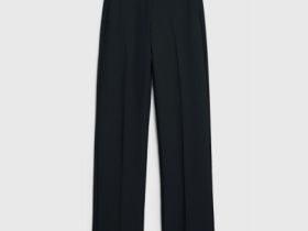 Расширенные книзу брюки, Черный