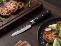 Кухонный нож Овощной FISSMAN Hitsuchi, сталь Damascus