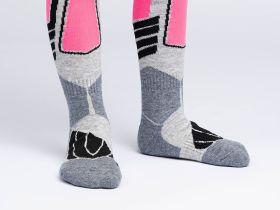 Термоноски трикотажные для девочек (высокие)