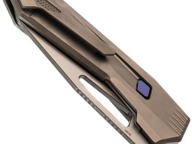 Складной нож Remette Agile Peregrine Falcon, сталь M390, рукоять титан, серый