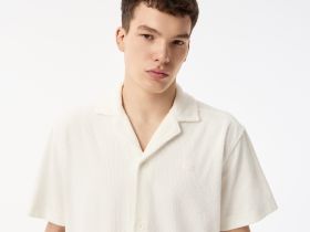 Мужская рубашка Lacoste из хлопка
