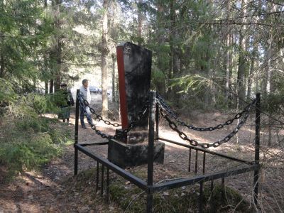 «Братская могила борцов за установление Советской власти»