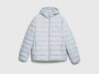 Утеплённая лёгкая куртка, Белый
