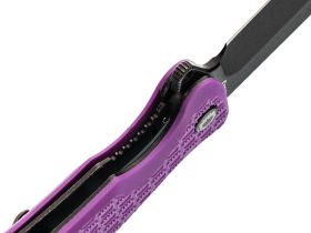 Складной нож Daggerr Powie Purple BW DL, сталь 8Cr14MoV, рукоять FRN