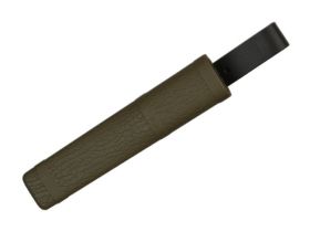 Нож с фиксированным лезвием Morakniv 2000, сталь Sandvik 12C27, рукоять пластик/резина, зеленый