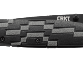 Полуавтоматический складной нож Hyperspeed, CRKT 7020, сталь 8Cr14MoV Black Oxide Coating, рукоять термопластик GRN
