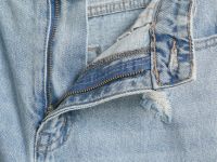 Джинсы Wide leg для девочек, Голубой