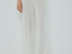 Широкие брюки, Белый