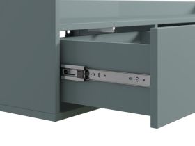 ТВ-тумба подвесная Воямполь 150x28 Серо-зеленый
