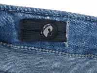 Полукомбинезон текстильный джинсовый для девочек