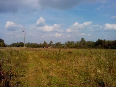 Памятное место, где в 1906 г. происходило вооруженное выступление крестьян