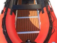 Лодка ПВХ STORMLINE Flexiteek 310 (черно-зеленая/красно-черная)