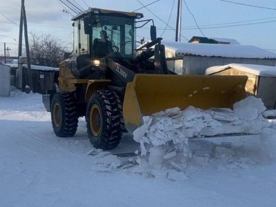 Наполненность снежного полигона в Якутске составила 63%