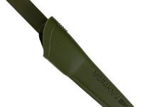 Нож с фиксированным лезвием Morakniv Bushcraft Forest, сталь Sandvik 12C27, ручка резина/пластик