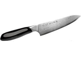 Нож Поварской Tojiro Flash, FF-CH160, сталь VG-10, чёрный, в картонной коробке