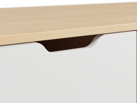 Письменный стол Клоди 173x60 Белый/Береза
