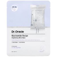 Осветляющая тканевая маска с 5% ниацинамида Dr.Oracle Niacinamide Recipe Brightening White Mask