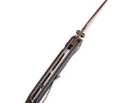 Складной нож Tenable Fenrir, сталь 14C28N, рукоять G10, черный