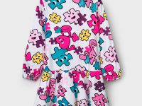 Платье трикотажное для девочек