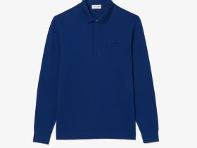 Мужское поло Lacoste с длинными рукавами