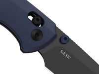 Складной нож Kizer T1 CD, сталь M390, рукоять алюминий, синий/черный