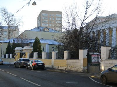 Городская усадьба с палатами. В интерьерах росписи