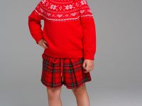 Джемпер детский трикотажный для девочек