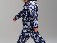 Комплект текстильный с полиуретановым покрытием для девочек: куртка, полукомбинезон