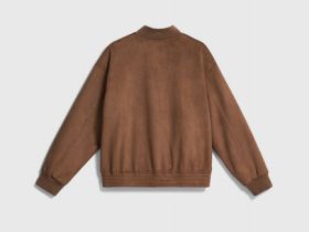 Бомбер из искусственной замши для мальчиков, Оранжевый