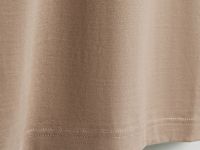 Футболка с текстовым принтом, Бежевый