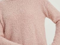 Джемпер свободного силуэта с шерстью