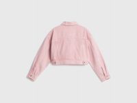 Джинсовая куртка для девочек, Розовый