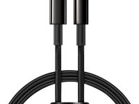 Кабель Baseus Tungsten Gold (Type-C) на (Lightning) 20W 200см нейлоновая оплётка (CATLWJ-A01) (черный)