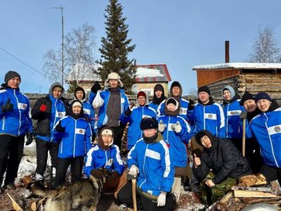 Студотряды Якутии присоединились к акции «Снежный Десант РСО. Десант Победы»