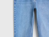 Джинсы Mom с высокой посадкой, Голубой