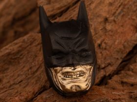 Бусина Бэтмен, окрашенная, Цамоff