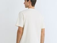 Футболка с текстовой вышивкой, Белый