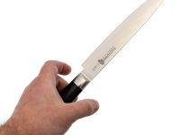 Кухонный нож для нарезки TuoTown FT-series, сталь VG-10 в обкладках из дамаска, рукоять G10