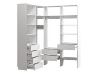Модуль для гардероба Хелен 4-160x190x240 Белый