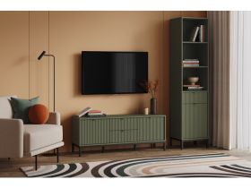 Стеллаж Трейвис 48x205 Оливковый
