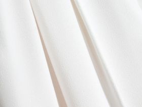 Прямые брюки со складками, Белый