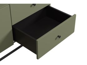 ТВ-тумба Шелби 158x67 Оливковый