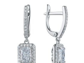 Серьги из белого золота э4712сг10220622