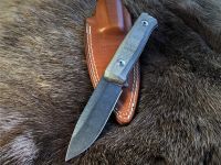 Нож LionSteel B40 CVG, сталь Sleipner, рукоять микарта