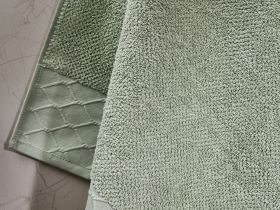 Полотенце махровое Savona, зеленое