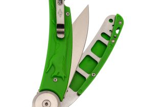 Складной нож Перемен Лисичка, сталь 8Cr14MoV, рукоять FRN, зеленый