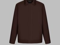 Утепленная куртка с отложным воротником